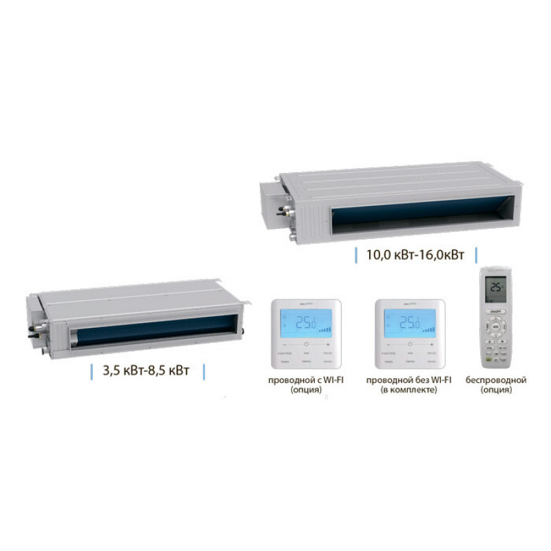Канальный кондиционер Aeronik ASI-AFH140RHS1/B-S INV/ASO-AGUHN140R1/INV