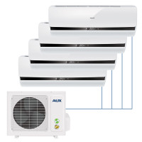 AUX Free Match Inverter на 4 комнаты