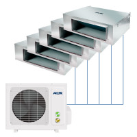 AUX Free Match Inverter на 5 комнат
