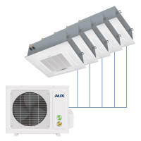 AUX Free Match Inverter на 5 комнат