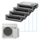 Канальная низконапорная мульти-сплит-система Daikin FDXM на 4 комнаты