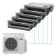 Канальная низконапорная мульти-сплит-система Daikin FDXM на 5 комнат