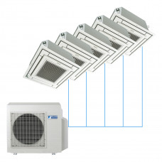 Кассетная сплит-система Daikin FFA на 5 комнат