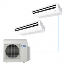 Подпотолочная сплит-система Daikin на 2 комнаты