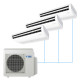 Подпотолочная мульти-сплит-система Daikin на 3 комнаты