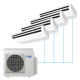 Подпотолочная мульти-сплит-система Daikin на 4 комнаты
