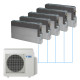 Напольная мульти-сплит-система Daikin на 5 комнат
