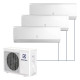 Настенная мульти-сплит-система Electrolux Portofino Super Match DC Inverter на 3 комнаты