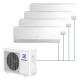 Настенная мульти-сплит-система Electrolux Portofino Super Match DC Inverter на 4 комнаты