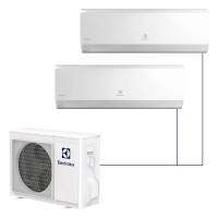 Настенная мульти-сплит-система Electrolux Portofino на 2 комнаты