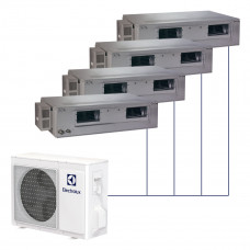 Канальная сплит-система Electrolux R32 на 4 комнаты