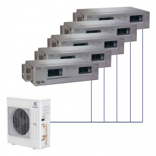 Канальная сплит-система Electrolux R32 на 5 комнат