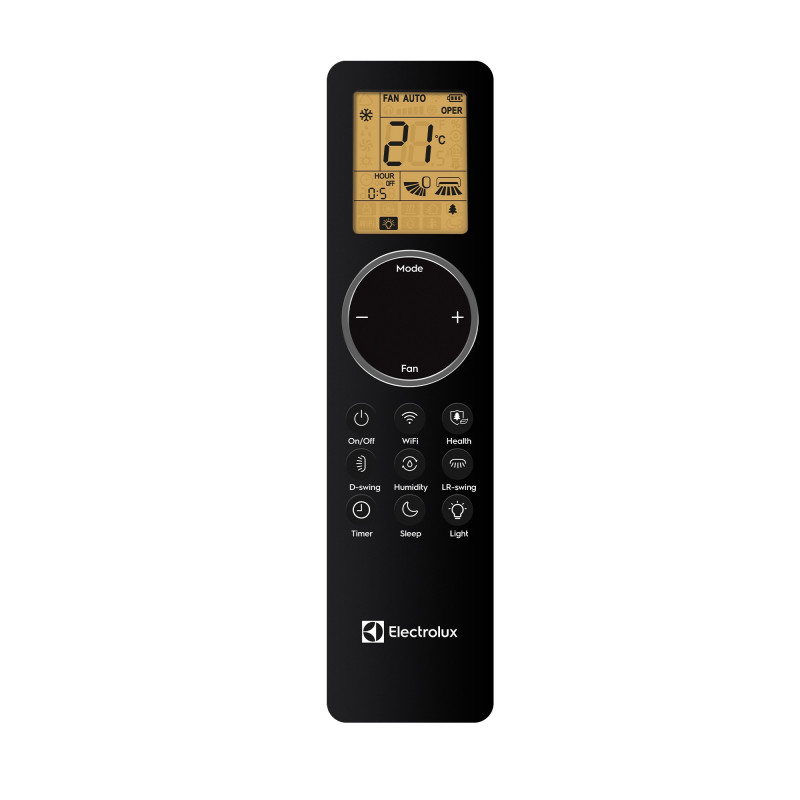 Настенный кондиционер черного цвета Electrolux EACS/I-12HEN-BLACK/N8