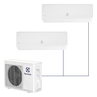 Настенная сплит-система Electrolux Fusion 2.0 на 2 комнаты