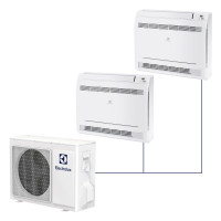 Консольная сплит-система Electrolux на 2 комнаты