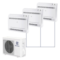 Консольная сплит-система Electrolux на 3 комнаты