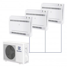 Консольная сплит-система Electrolux на 3 комнаты