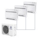 Консольная мульти-сплит-система Electrolux на 3 комнаты