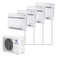 Консольная сплит-система Electrolux на 4 комнаты