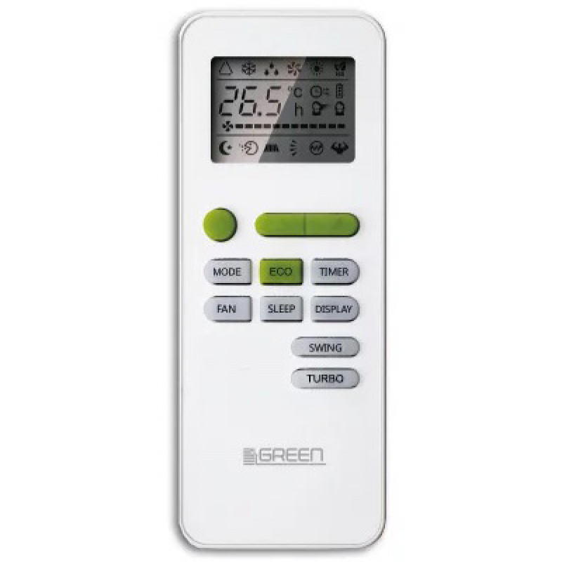 Настенный инверторный кондиционер Green TSI/TSO-07 HRIY2