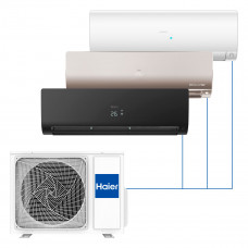 Настенная сплит-система Haier Flexis 2023 на 3 комнаты