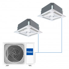 Haier с круговым потоком на 2 комнаты