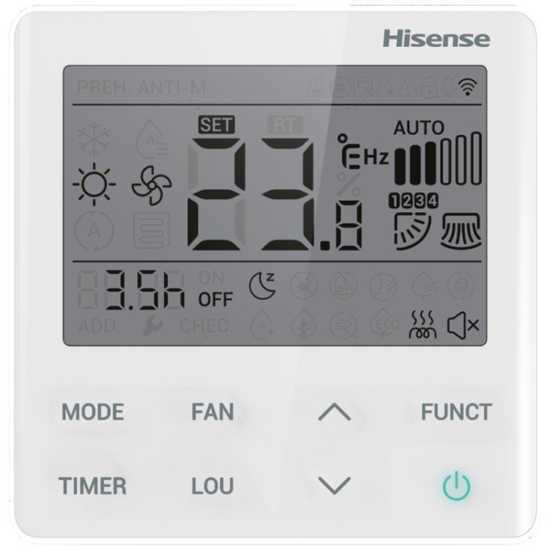 Канальный кондиционер Hisense AUD-24UX4RFM8/AUW-24U4RJ7 WI-FI