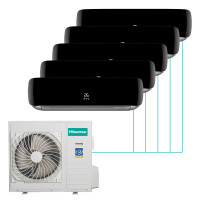 Hisense Premium Black FM DC Inverter на 5 комнат