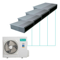 Hisense на 4 комнаты