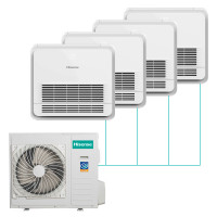 Hisense на 4 комнаты