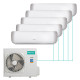 Настенная мульти-сплит-система Hisense Premium Design FM DC Inverter на 5 комнат