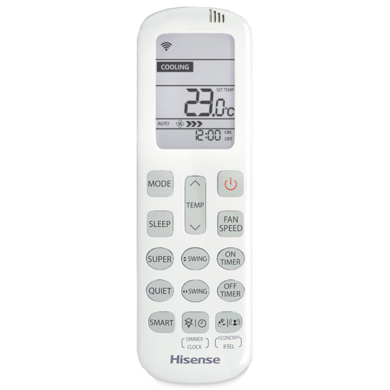 Настенная мульти-сплит-система Hisense Smart Fm Dc Inverter R32 на 4 комнаты