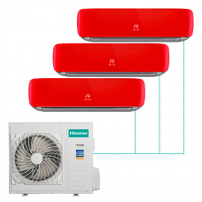 Настенная мульти-сплит-система Hisense Premium Red Fm Dc Inverter R32 на 3 комнаты
