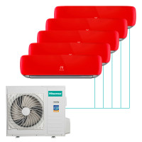 Hisense Premium Red FM DC Inverter на 5 комнат
