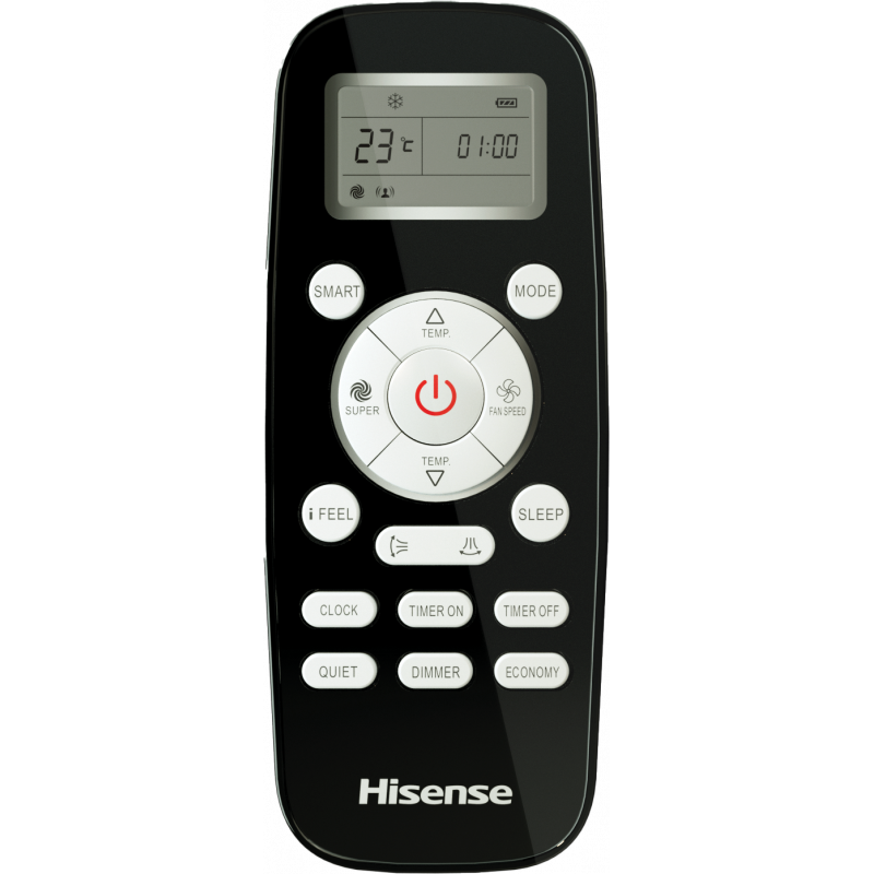 Настенная мульти-сплит-система Hisense Premium Black Fm Dc Inverter R32 на 3 комнаты