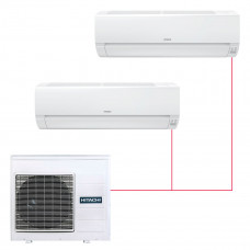 Настенная сплит-система Hitachi X-Comfort на 2 комнаты