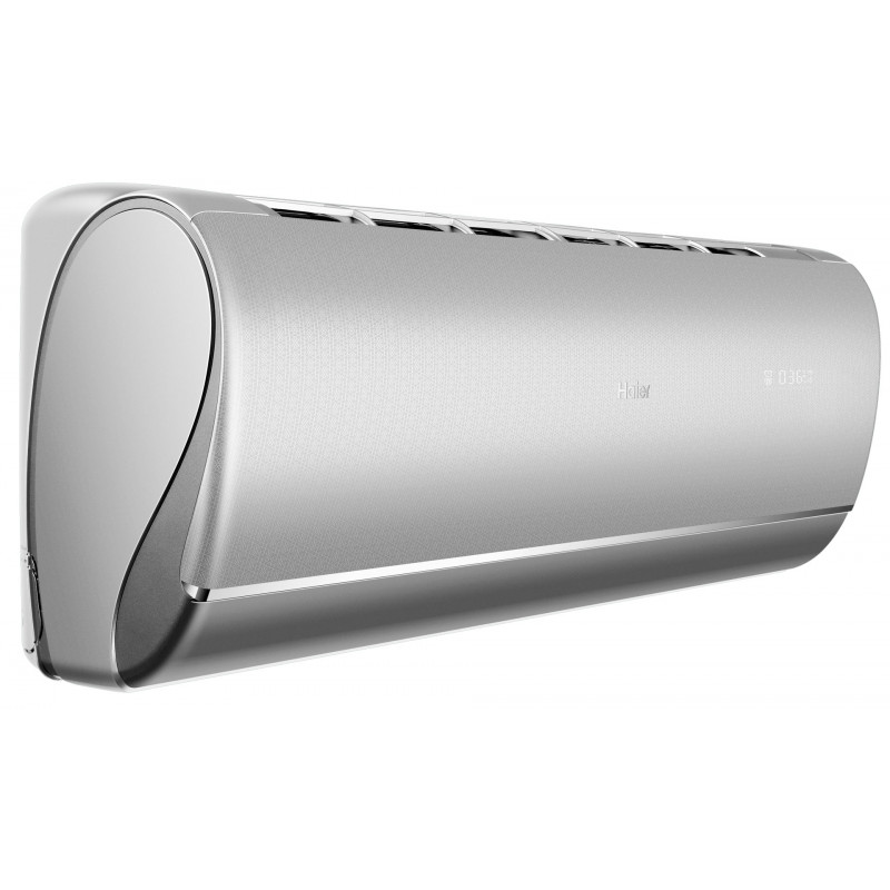 Инверторный настенный кондиционер серебристого цвета Haier AS35S2SJ1FA-S/1U35MECFRA