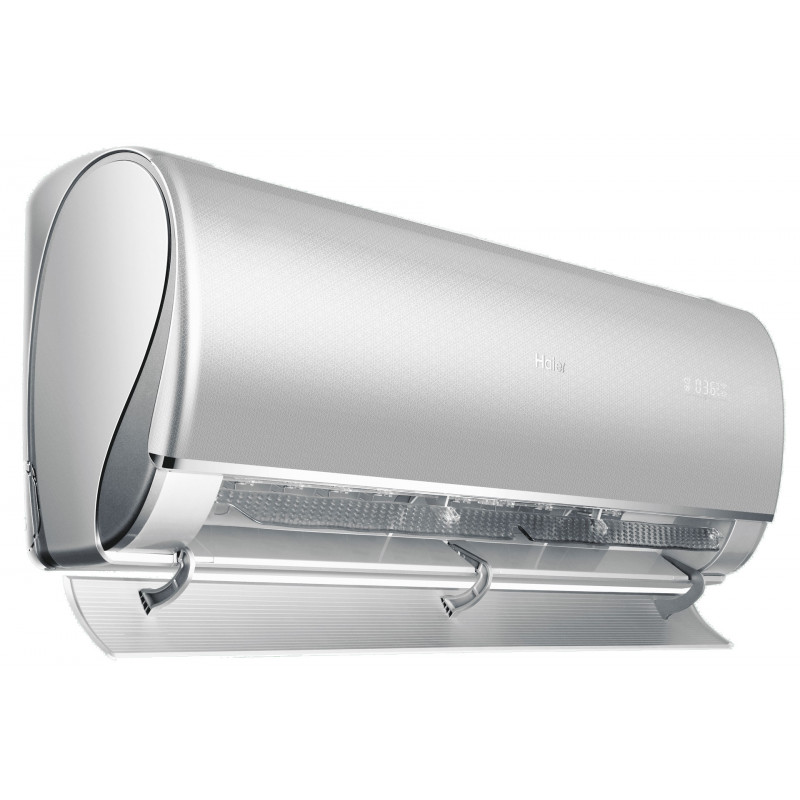 Инверторный настенный кондиционер серебристого цвета Haier AS35S2SJ1FA-S/1U35MECFRA