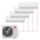Настенная мульти-сплит-система Kentatsu Kanami на 4 комнаты