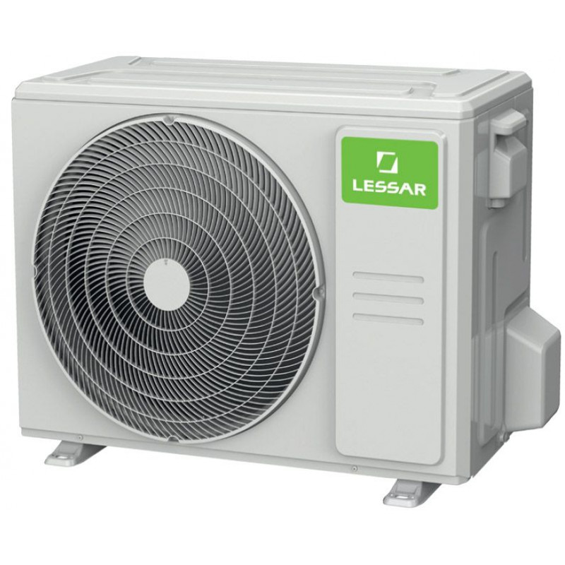 Настенный кондиционер черного цвета Lessar LS-HE12KNE2/LU-HE12KNE2