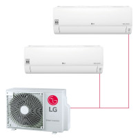 Настенная сплит-система LG Deluxe на 2 комнаты