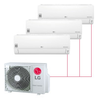 Настенная сплит-система LG Deluxe на 3 комнаты
