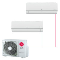Настенная сплит-система LG Standard на 2 комнаты