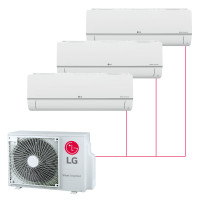 Настенная сплит-система LG Standard на 3 комнаты