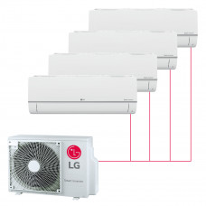 Настенная сплит-система LG Standard на 4 комнаты