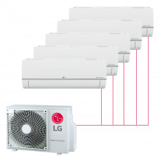 Настенная сплит-система LG Standard на 5 комнат
