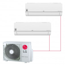 Настенная сплит-система LG Standard Plus на 2 комнаты