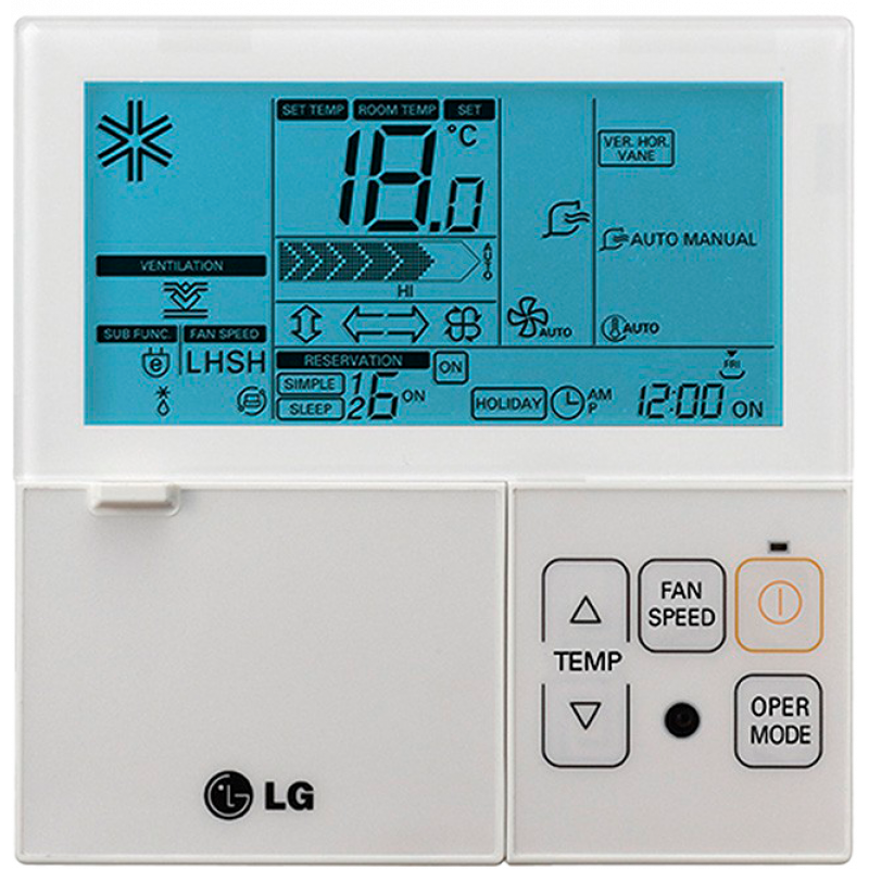 Кассетный кондиционер LG CT12R.NR0/UU12WR.UL0