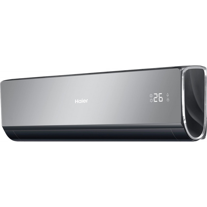Настенный кондиционер черного цвета Haier HSU-07HNF203/R2 - B/HSU-07HUN403/R2