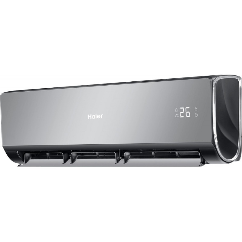 Настенный кондиционер черного цвета Haier HSU-07HNF203/R2 - B/HSU-07HUN403/R2